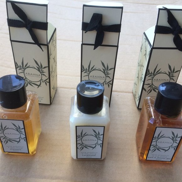 -bath shower gel shampoo and conditioner set with white grapefruit and may chang - Picture 1 of 4